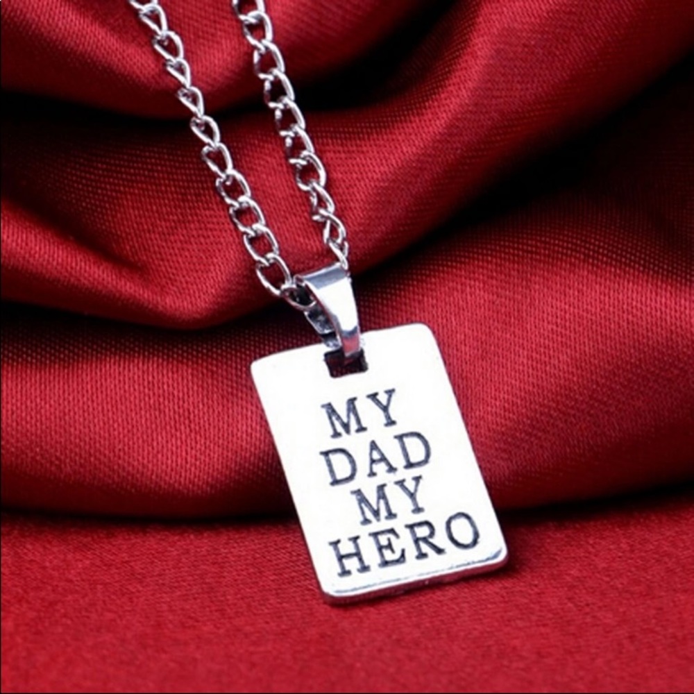 💖 My dad my hero necklace - Picture 4 of 6